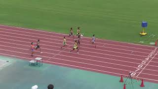 2年男子100m予選4組 千葉県通信2024