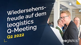 Wiedersehensfreude auf dem leogistics Q-Meeting