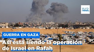 La operación en Rafah es de "alcance limitado", asegura Israel a EE.UU.
