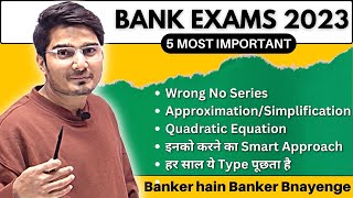 Speed Maths for Bank Exams | PO Level🔥 RRB PO/ Clerk 2023 by Vijay Mishra