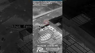Drone Unit Assists with Burglary Suspect Arrest