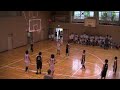 9 9 2011年東京多摩73地区中学バスケットボール大会準々決勝 稲城二中 vs. 青陵中