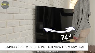 Sanus Swivel TV Base VTVS1 | Pro TV Perth | Supply \u0026 Installation