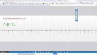 Number Line App Tools Tutorial
