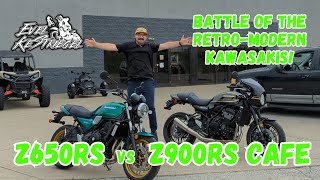 Battle of the Retro-Moderns, the Kawasaki Z650RS vs Z900RS