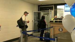 Rochester International Airport celebrates the start of nonstop flights to Denver