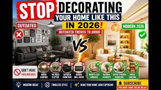 STOP Decorating Your Home Like This In 2026 Outdated Home Decor Trends