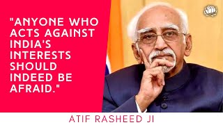 Atif Rasheed ji's befitting reply to Naseeruddin Shah \u0026 Hamid Ansari's claims of 'intolerance'