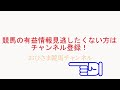 【目黒記念２０２１】注目馬・不安馬徹底検討！視聴者も交えた激論！