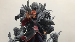 {GK开箱} 晓组织六道佩恩￼•白云工作室•{Unboxing GK} Naruto Akatsuki Pain by Clouds Studio