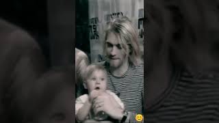 Frances Asked Her Father For a Drink.!!! #nirvana #shorts #kurtcobain