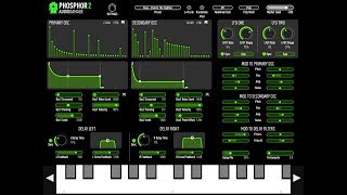 PHOSPHOR 2 Synth by Audio Damage AUv3 \u0026 Stand Alone Demo for the iPad