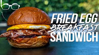 THE PERFECT FRIED EGG BREAKFAST SANDWICH | SAM THE COOKING GUY 4K