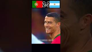 Portugal VS Argentina 4-3 Ronaldo Hat-tricks 🔥 FINAL Imaginary Match Highlights & Goals