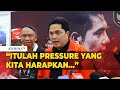 Usai Pertandingan Indonesia vs Argentina Erick Thohir :  Kita Bicara Jujur!