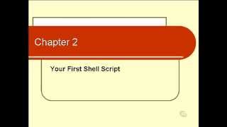 Unix Shell Scripting tutorial for beginners Basic Script Part 1
