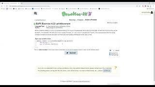 Exercise 4.22 (printAcronym) Java Tutorial || Practice-It