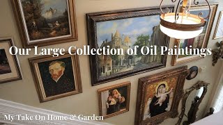 Our Large Collection of Oil Paintings!!