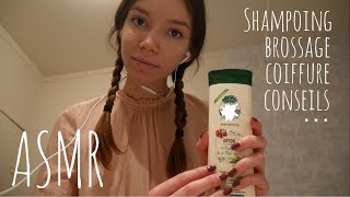 ASMR | Ma routine capillaire sur tes cheveux !