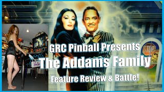 The ADDAMS FAMILY Pinball Machine ~ GRC Feature Review With Guest Battle!