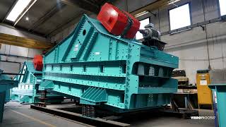 Vibroprocess Oxide Pellet & DRI Linear Motion Vibrating Screens