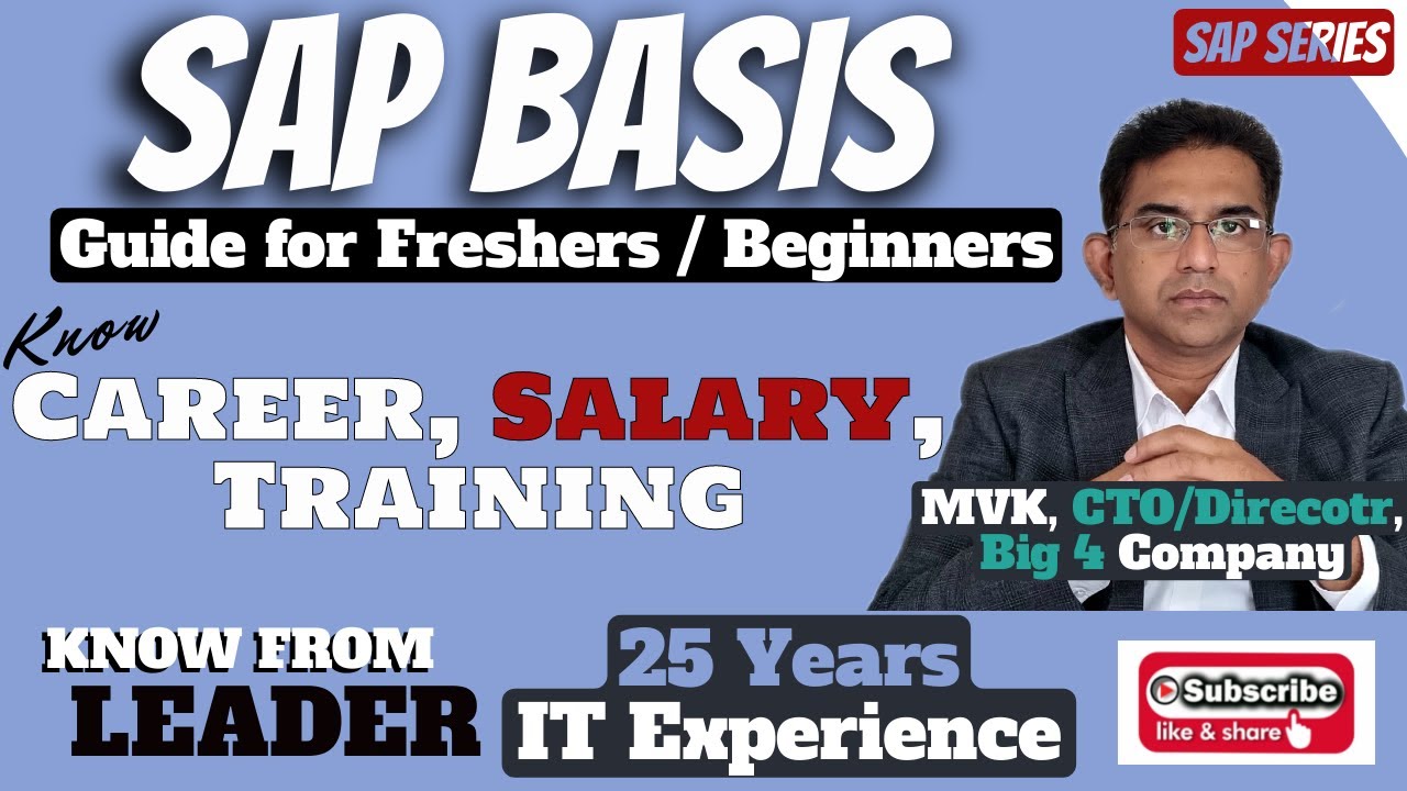 SAP Basis Career - Full List For SAP Basis Training Provided- SAP Basis ...