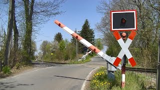 Spoorwegovergang Baldenhain (D) // Railroad crossing // Bahnübergang