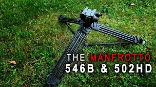 Demo of the Manfrotto 546B Legs and 502HD Fluid Video Head