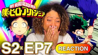 WAIT, WHY AM I CRYING LIKE DEKU RIGHT NOW?! | My Hero Academia Season 2 Episode 7 DUB Reaction