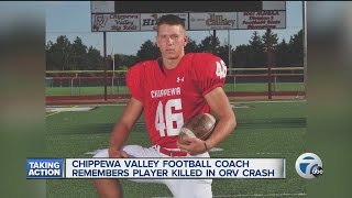 Chippewa Valley football senior dies in ORV crash