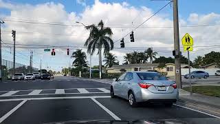 DRIVING AROUND HIALEAH 2ND PART  01 01 2023