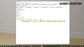 Boolean Datatype, If..Else, and Relational Expression - Learn Python #4