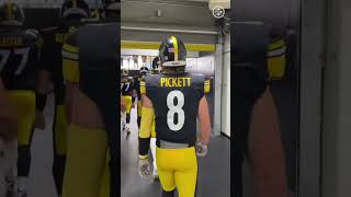 POV: You're walking down the tunnel with the Pittsburgh Steelers | #herewego #steelers #nfl