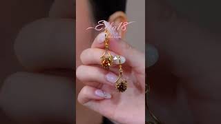 Beautiful Stunning😍 Elegant Earrings  ❤ | Share and like them |#shortsvideo