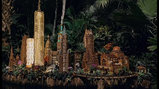 Experience the Magic: Holiday Train Show at NYBG | NYC Botanical Garden 4K