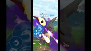 Triple K.O 😲 Shadow Charizard 🔥 Pokemon Go Ultra League 🔥 #pokego #gobattleleagu #mobilegame #shorts