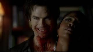 Damon Kills Gail In Front Of Zach And Stefan - The Vampire Diaries 6x04 Scene