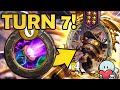 Turn 7 GOLDEN TIER 6 MINION! | Hearthstone Battlegrounds