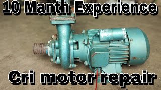 10 Manth Experience 1.5 Hp Water Motor Pump || Cri 1.5 Hp Water Motor Pump Repairing