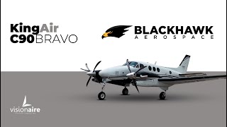 King Air C90 BRAVO - Raisebeck 4 blades + BlackHawk XP135A