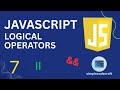 Logical Operators in JavaScript