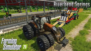 Harvesting Rice, Plowing \u0026 Cultivating! Riverbend Springs - FS25 | Ep. 43