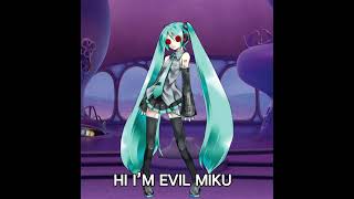 EVIL VOCALOID SONG 😈😈 #hatsunemiku #vocaloid #trending #lol #funny