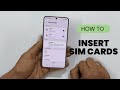 How to Insert SIM Cards in Samsung Galaxy S25 / S25 Plus (Dual SIM Setup)