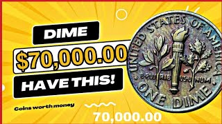 Ultra Rare One Dime 2000-D Most Valuable One Dime Worth UP $70,000 Coins worth money!