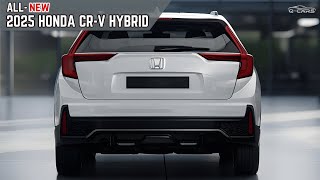 新的2025 Honda CR V Hybrid揭幕 - 性能，技术和舒适性的完美融合