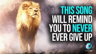 This Song Will Remind You To Never, Ever Give Up! (Official Lyric Video NEVER GIVING UP)