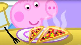 Peppa Pig in Hindi - Lunch - Dopahar ka Khaana - हिंदी Kahaniya - Hindi Cartoons for Kids