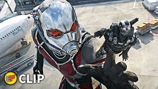 Ant-Man Becomes Giant-Man - Airport Battle Part 3 | Captain America Civil War (2016) IMAX Movie Clip