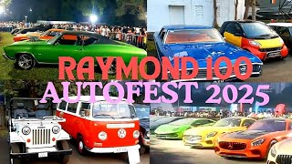 Raymond Autofest 2025🔥|Vintage Cars| Lamborghini| Porsche | Rolls Royce| MiG-21 @DivineIndianFoods